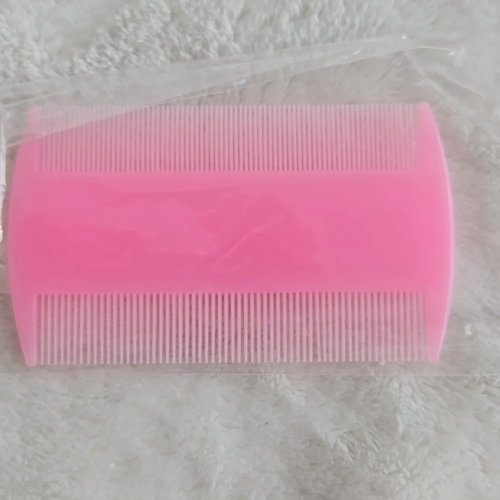 Pink flea combs